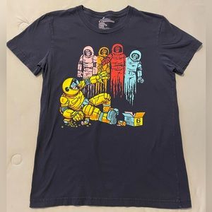 Threadless "The Madness of Mission Six” Pac-Man
Graphic Tee, XL Girly